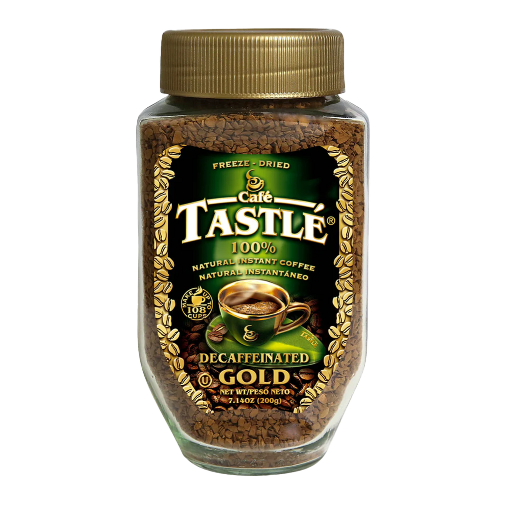 Café Tastlé -Café Tastlé Gold Decaffeinated Instant Coffee | 7.14 Oz - Beverage - Everyday eMall