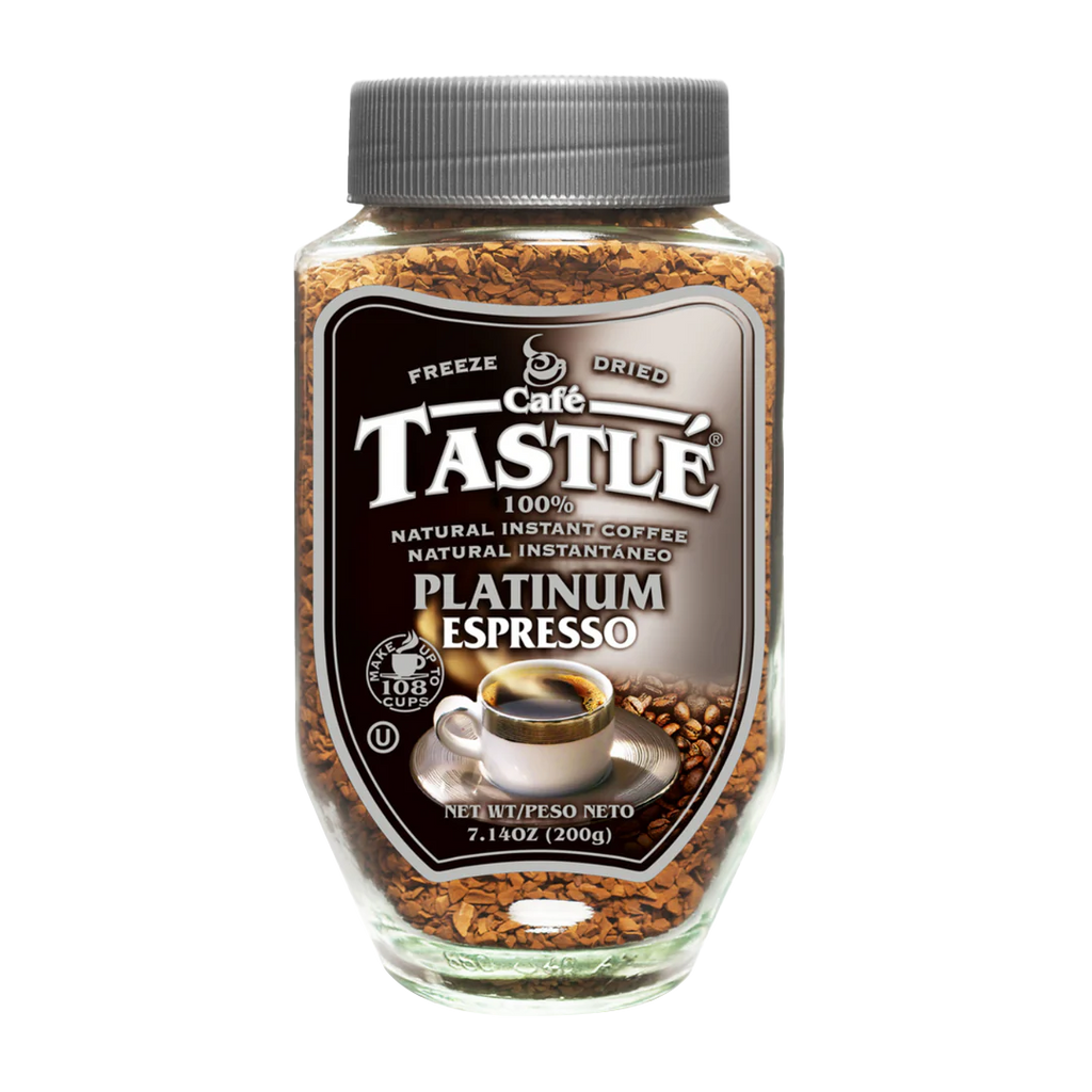 Café Tastlé -Café Tastlé Platinum Espresso Instant Coffee | 7.14 Oz - Beverage - Everyday eMall