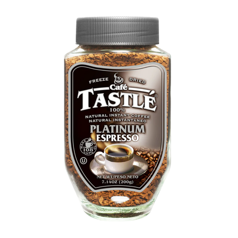 Café Tastlé Platinum Espresso Instant Coffee | 7.14 Oz