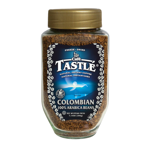 Café Tastlé Colombian 100% Arabica Instant Coffee | 7.14 Oz