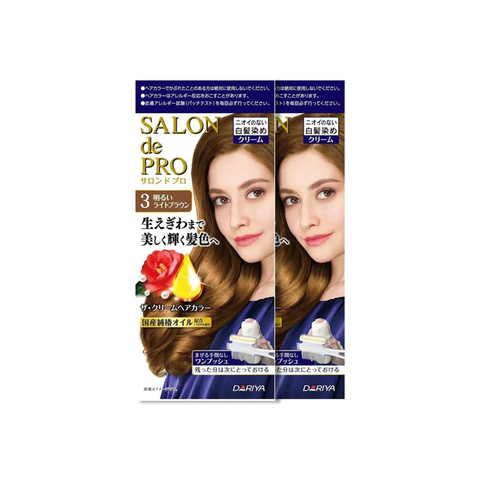 Dariya Salo De Pro Hair Color Non Smell  | #3 Bright Brown