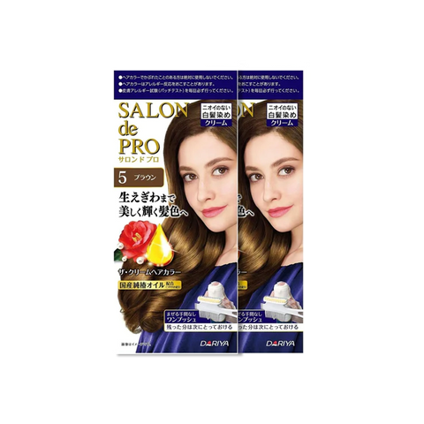 Dariya Salo De Pro Hair Color Non Smell  | #5 Brown