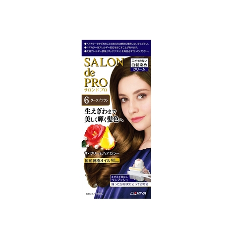 Dariya Salo De Pro Hair Color Non Smell  | #6 Dark Brown