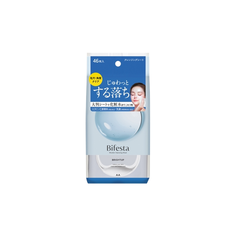 MANDOM Bifesta Cleansing Sheet Bright Up | 46 pcs