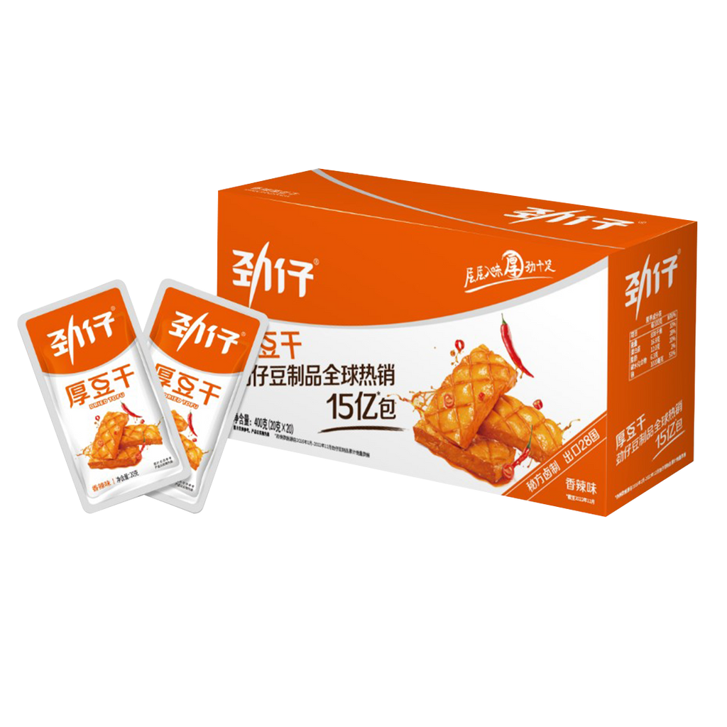 JIN ZAI FOOD -JIN ZAI FOOD | Roasted Spicy Tofu Snack | 400g - Everyday Snacks - Everyday eMall