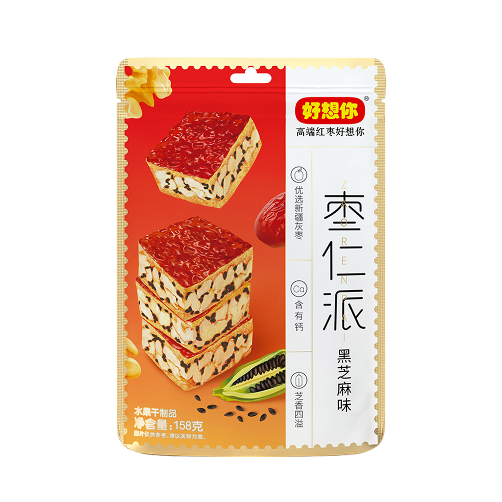 HaoXiangNi Health Food -HaoXiangNi | Peeled Jujube Walnut Pie | 5.57oz - Everyday Snacks - Everyday eMall