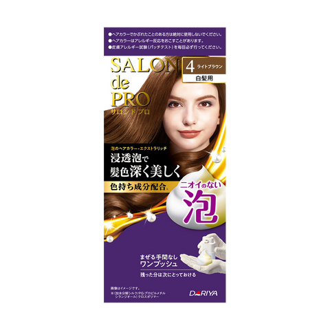 Dariya Salo De Pro Foam Hair Color Extra Rich | #4 Light Brown