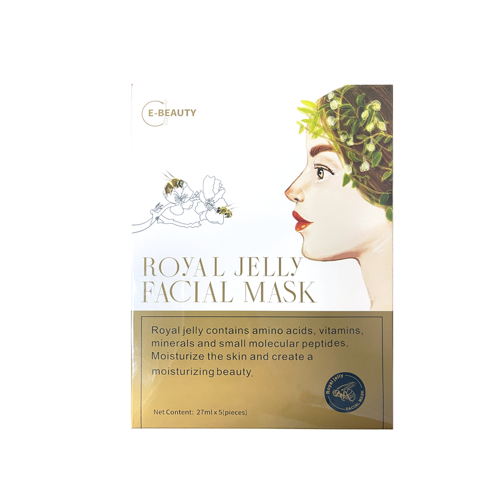 E-Beauty -E-Beauty Royal Jelly Moisturizing Mask | 5pcs - Skin Care Masks & Peels - Everyday eMall