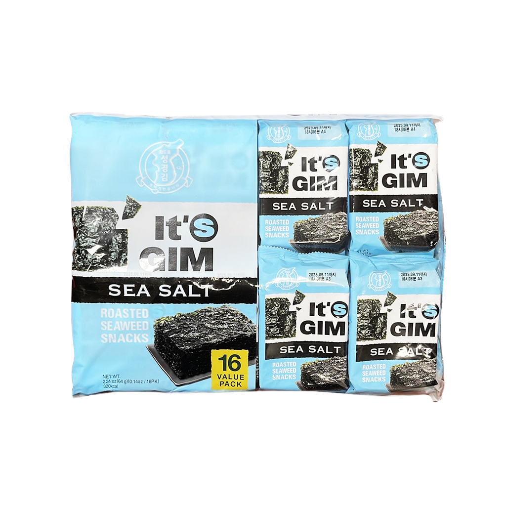 Sung Gyung -Sung Gyung Seasoned Roasted Seaweed Snack | Sea Salt | 16pcs - Everyday Snacks - Everyday eMall