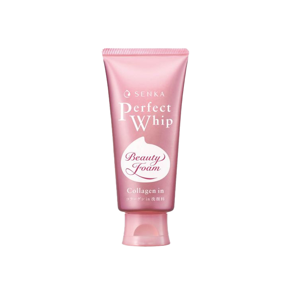 Shiseido -SHISEIDO SENKA Perfect Whip Collagen Foam Cleanser (Pink) | 120g - Skincare - Everyday eMall